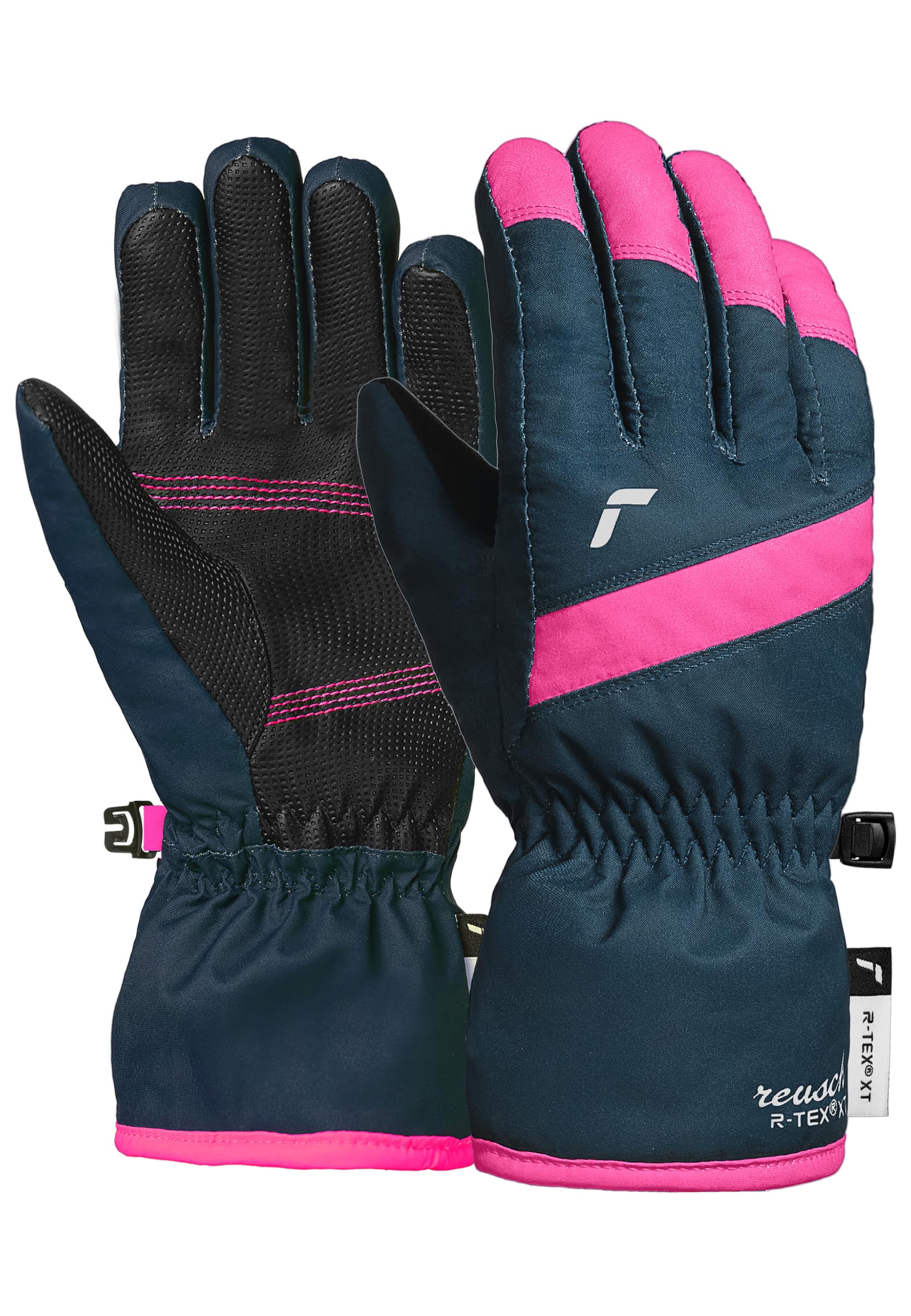 Reusch Wonder R-TEX XT Gants de Ski pour Enfants et Adolescents – Gants d'hiver Chauds et imperméables avec Coque Robuste, Doublure intérieure Douce et Membrane Respirante – pour Le Ski et Le
