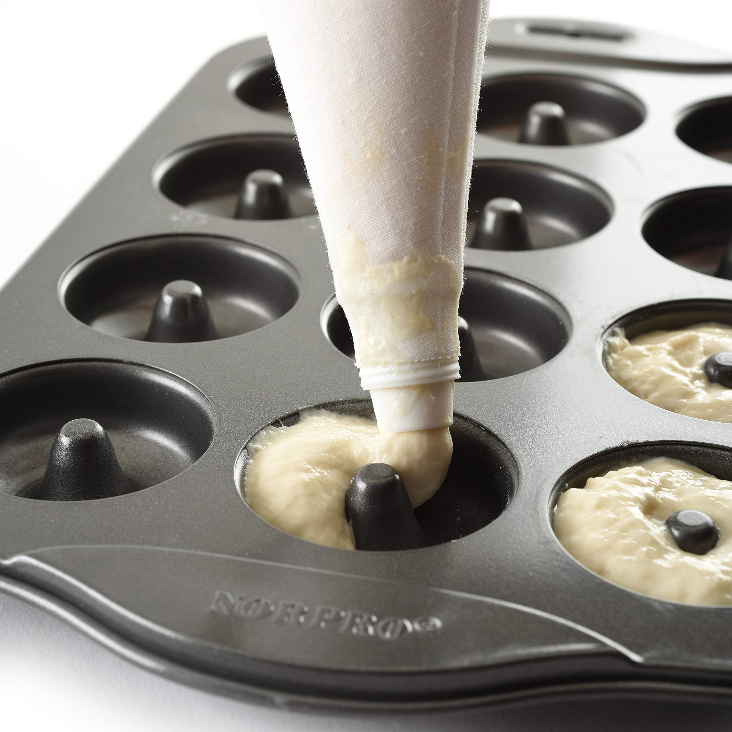 Norpro Mini moule à donuts noir