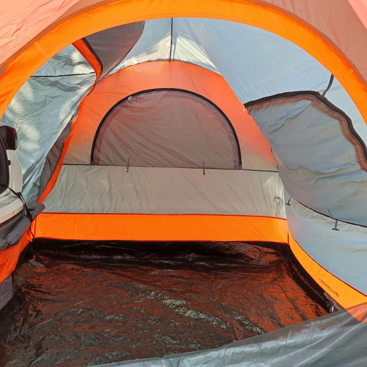 SUV Tent,Big Space 4-6 Person Outdoor Camping Car Rear Tent with Screen, Protection Sun Waterproof,SUV Camping Tent Car Tent for Family Camping Traveling