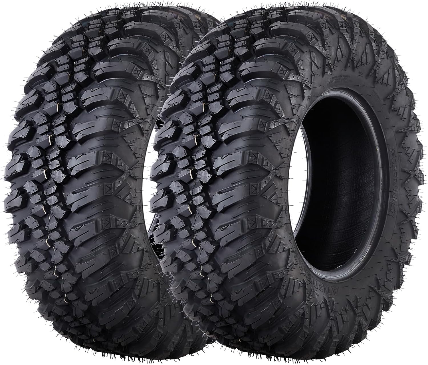 30x10R14 ATV UTV Tire - 8 Ply Heavy-Duty Commercial Tire for Farm, Ranch, Hunting, Off-Road Use