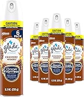 Vista 13 de Glade Ambientador en aerosol, manzana y canela, 8.3 onzas, 6