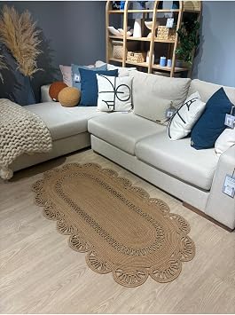 Matrix Jüt Kilim, Paspas, Mutfak Halısı, Banyo Paspası, Kilim, Halı, Oturma Odası Halısı Hasır 100 x 200