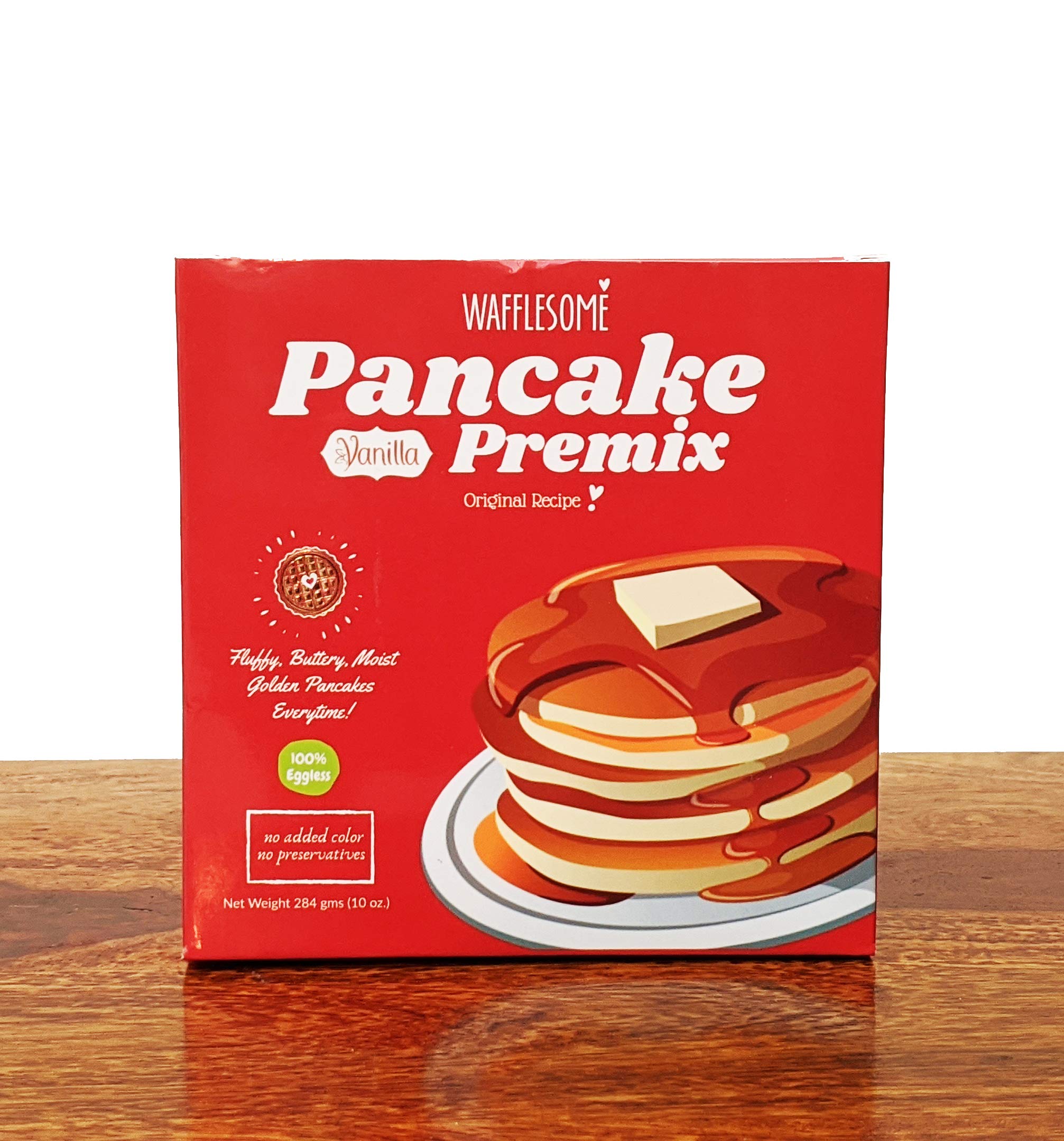 Wafflesome - Classic Pancake Premix | Vanilla Flavoured, Eggless Fluffy Pancakes (Pack of 2 with Measuring Scoop) (B08Y7CCJCW) Amazon Price History, Amazon Price Tracker