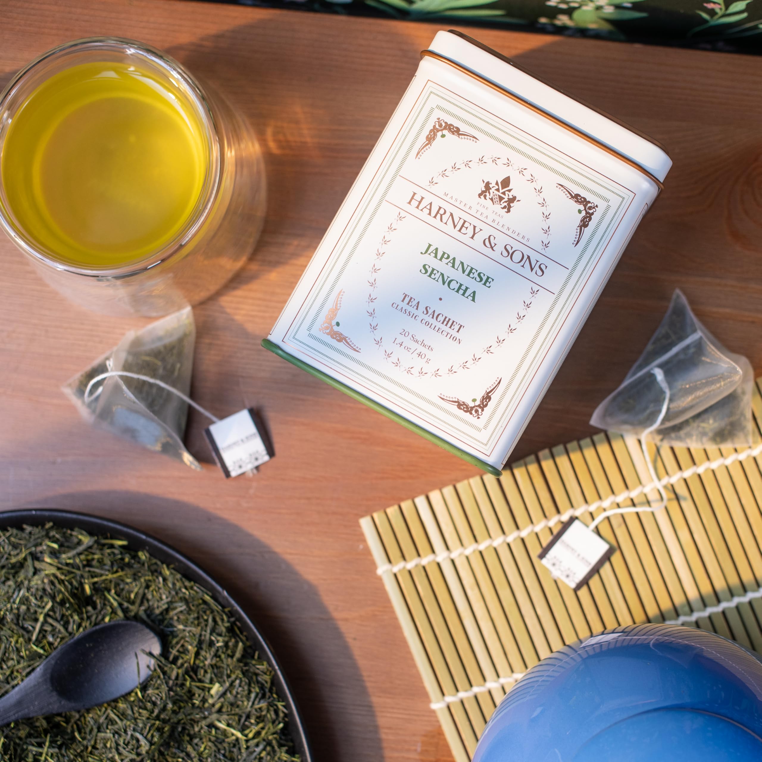 Amazon.com : Harney & Sons Classic Japanese Sencha Green Tea, 20