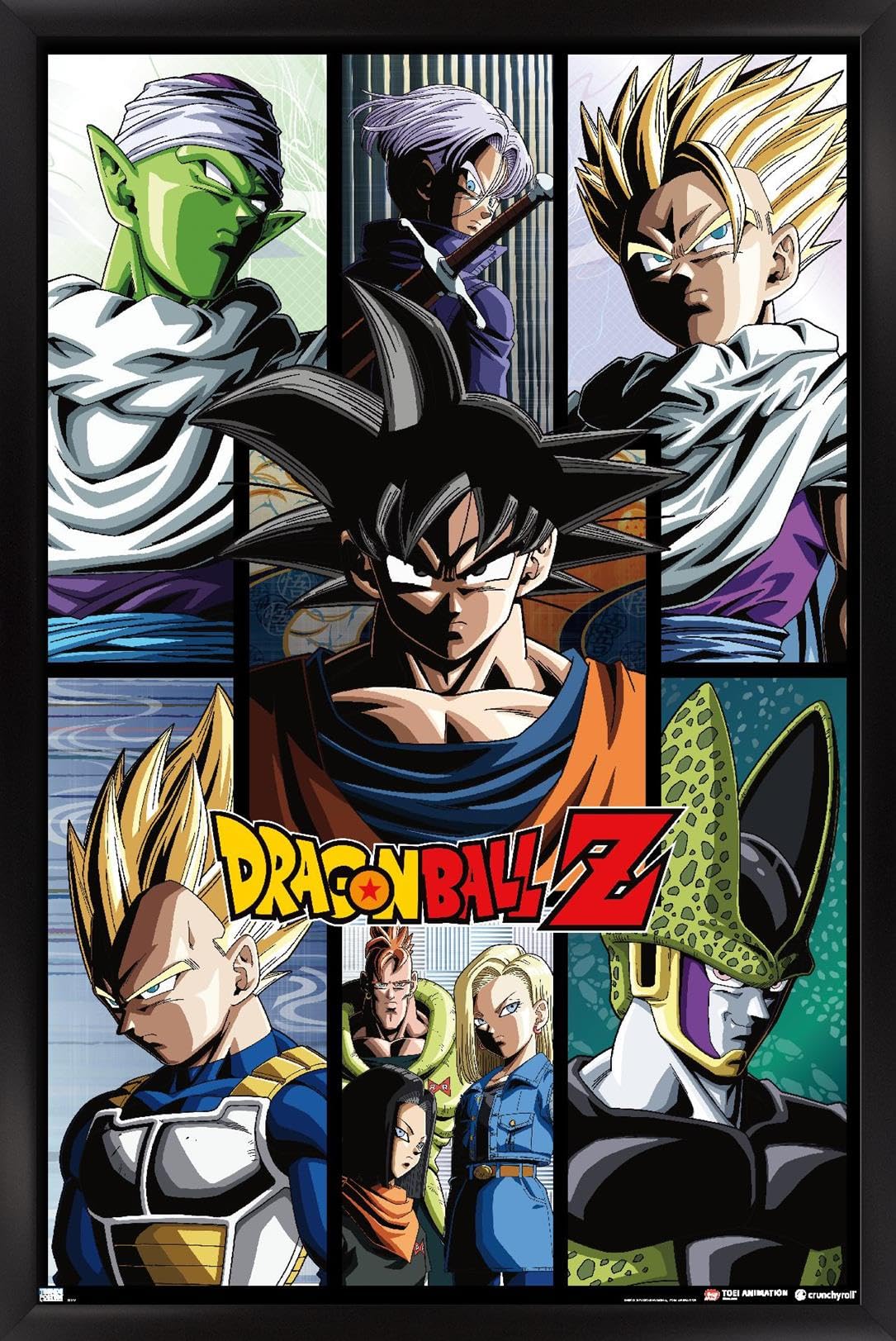 Amazon.com: Dragon Ball Z - Grid Wall Poster, 34L