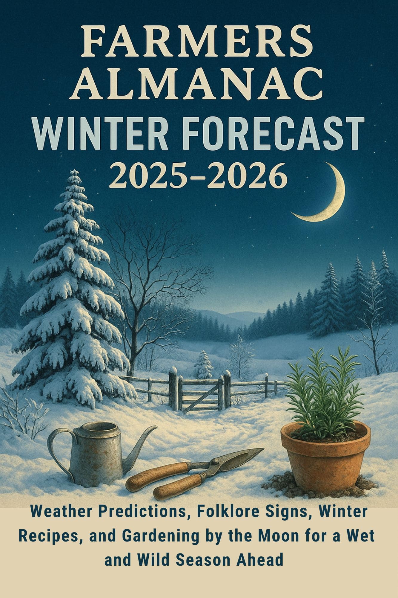 Farmers Almanac Winter Forecast 2025–2026: Weather Predictions, Folklore Signs, Winter Recipes, and Gardening by the Moon for a Wet and Wild Season Ahead