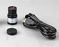 Vista 7 de AmScope Microscopio compuesto binocular Siedentopf digital B120B-E, aumento 40X-2000X, Brightfield, iluminación LED, condensador Abbe, etapa