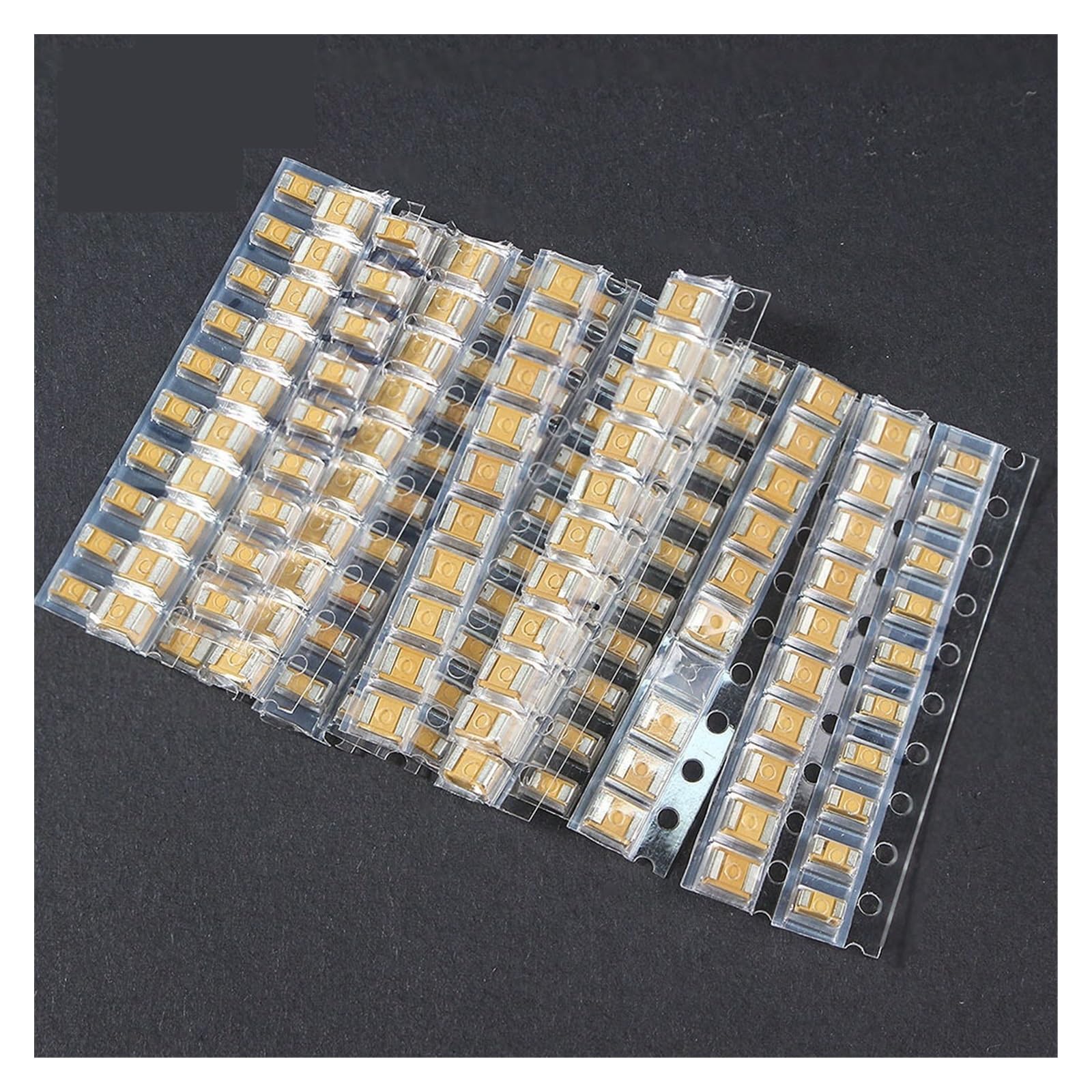 AARTERZZA 150PCS SMD Tantalum Capacitor Assortment Kit 1uf-220uf A/B Case Tantalum Capacitors Set 1UF 2.2UF 4.7UF 10UF 47UF Capacitors