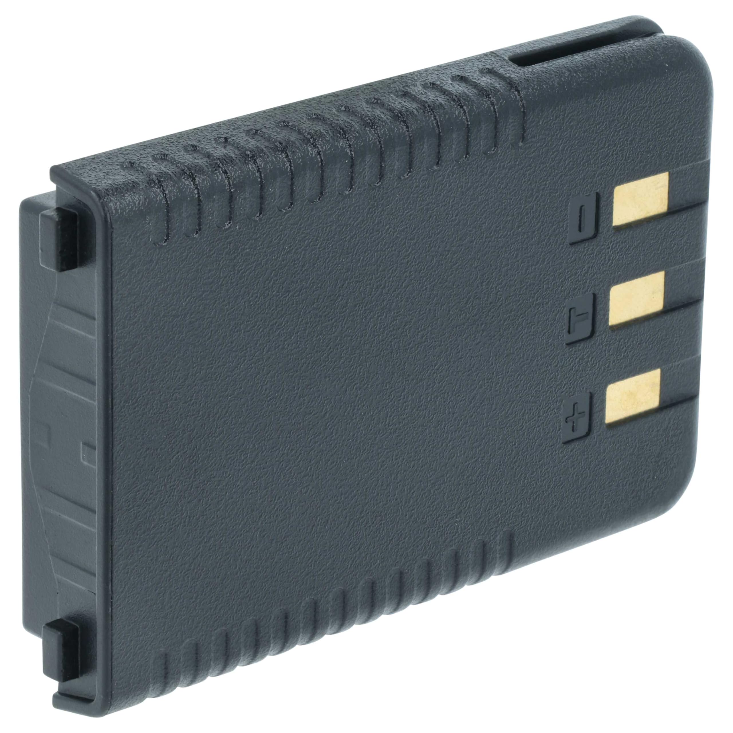 vhbw Bateria zamienna do Yaesu SBR-26LI, SBR-28, SBR-25LI, SBR-28Li do krótkofalówki, Walkie Talkie (1750 mAh, 7,4 V, litowo-jonowa)