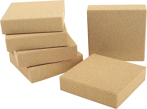 RealPlus Medios de filtro para acuario, bio ladrillo cerámico, medios de filtro biológico para acuarios marinos y de agua dulce, estanque de peces,