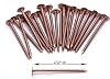 Kupfer Baum Copper Nails Tree Stump Killer, 10 x Very Large 65 mm