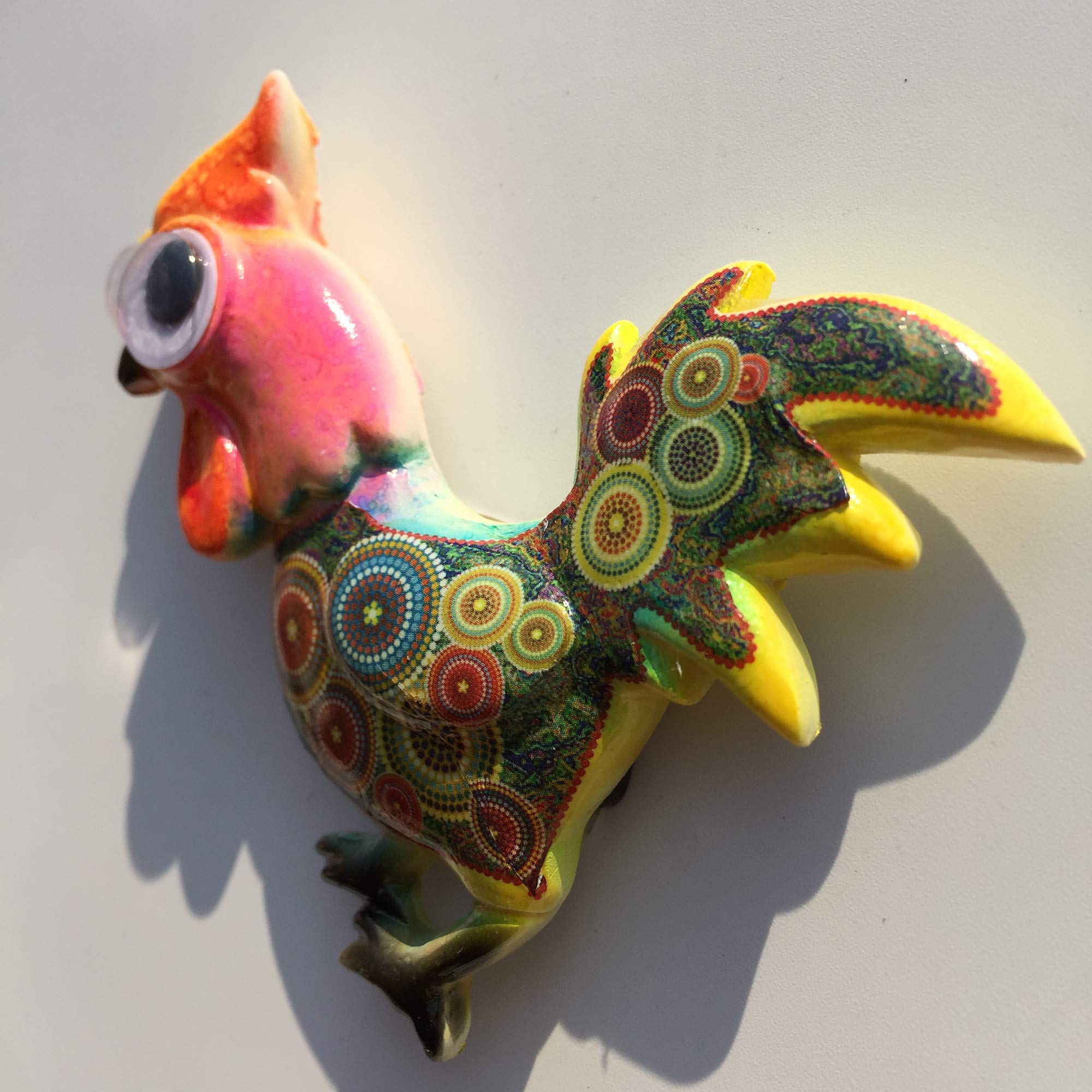 3D Rooster Cock Fridge Magnet Tourist Souvenirs Resin Magnetic Refrigerator Magnet Home & Kitchen Decoration Collection Gift - Image 4