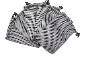 All-in-One Mesh Drawstring Bags for Everyday Essentials