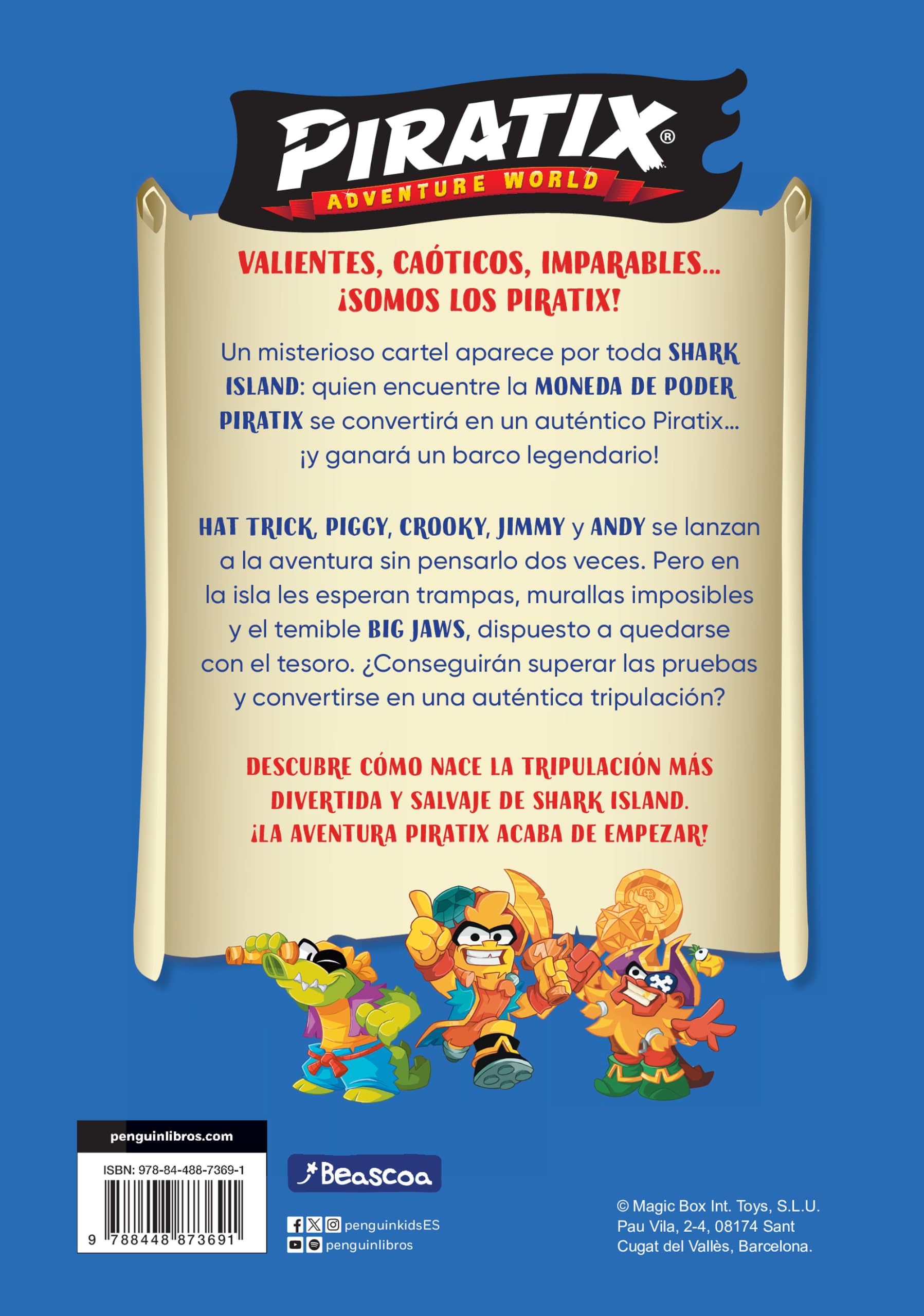 Piratix. Primeras lecturas 1 - ¡Somos los Piratix!