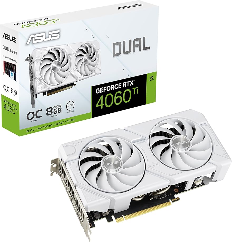 scheda grafica Asus dual nvidia geforce rtx4060 ti evo oc edition