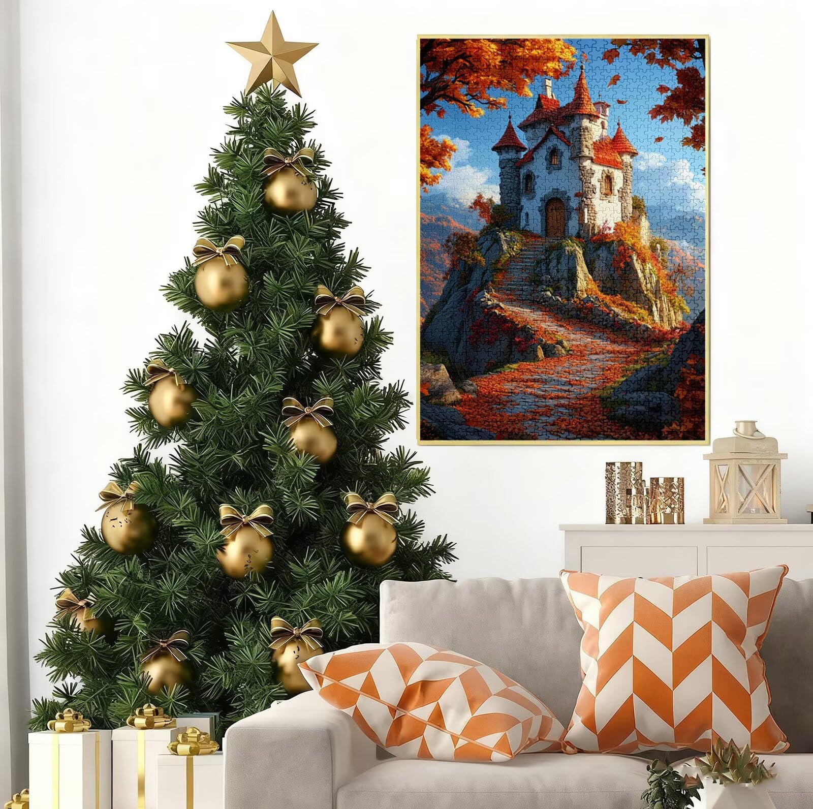 Puzzle 3000 elementów dla dorosłych, 3000 elementów, trudne puzzle, krajobraz, drewniane puzzle dla dorosłych, z pudełkiem do pakowania, puzzle dla całej rodziny, dekoracja ścienna, prezent B-8691