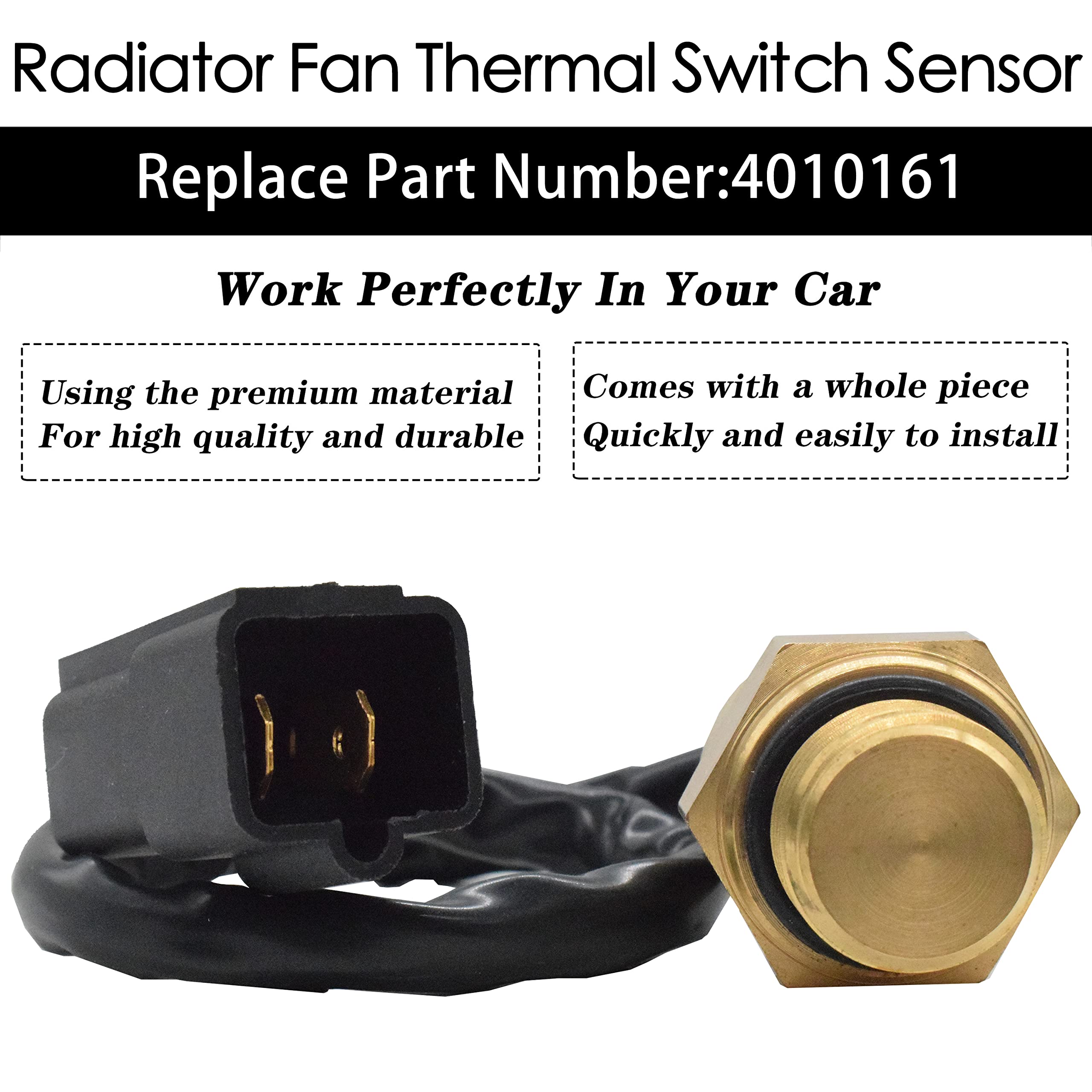 Snapklik.com : 4010161 Radiator Fan Thermal Switch Sensor Replacement ...
