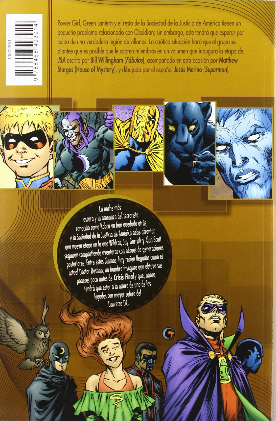 JSA TPB Nº3: MALA SEMILLA(9788468403014)