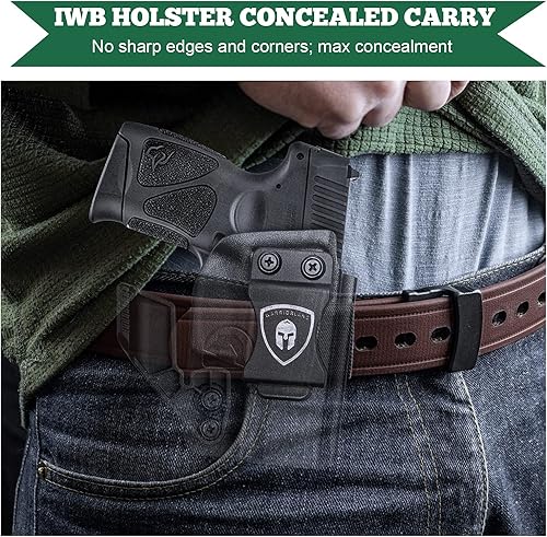 Miniatura 8 de Funda Taurus G2C, funda Taurus G3C, funda Kydex IWB ajuste personalizado Taurus G2C  G3C  Millennium PT111 G2  PT140 pistola, funda de transporte