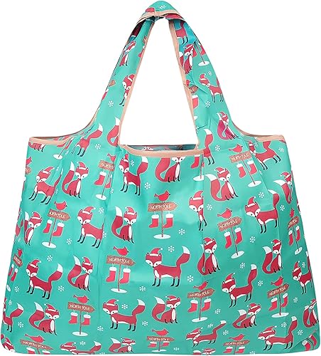 Miniatura 2 de alldyrew - Bolsa grande de nailon para comestibles, plegable, reutilizable