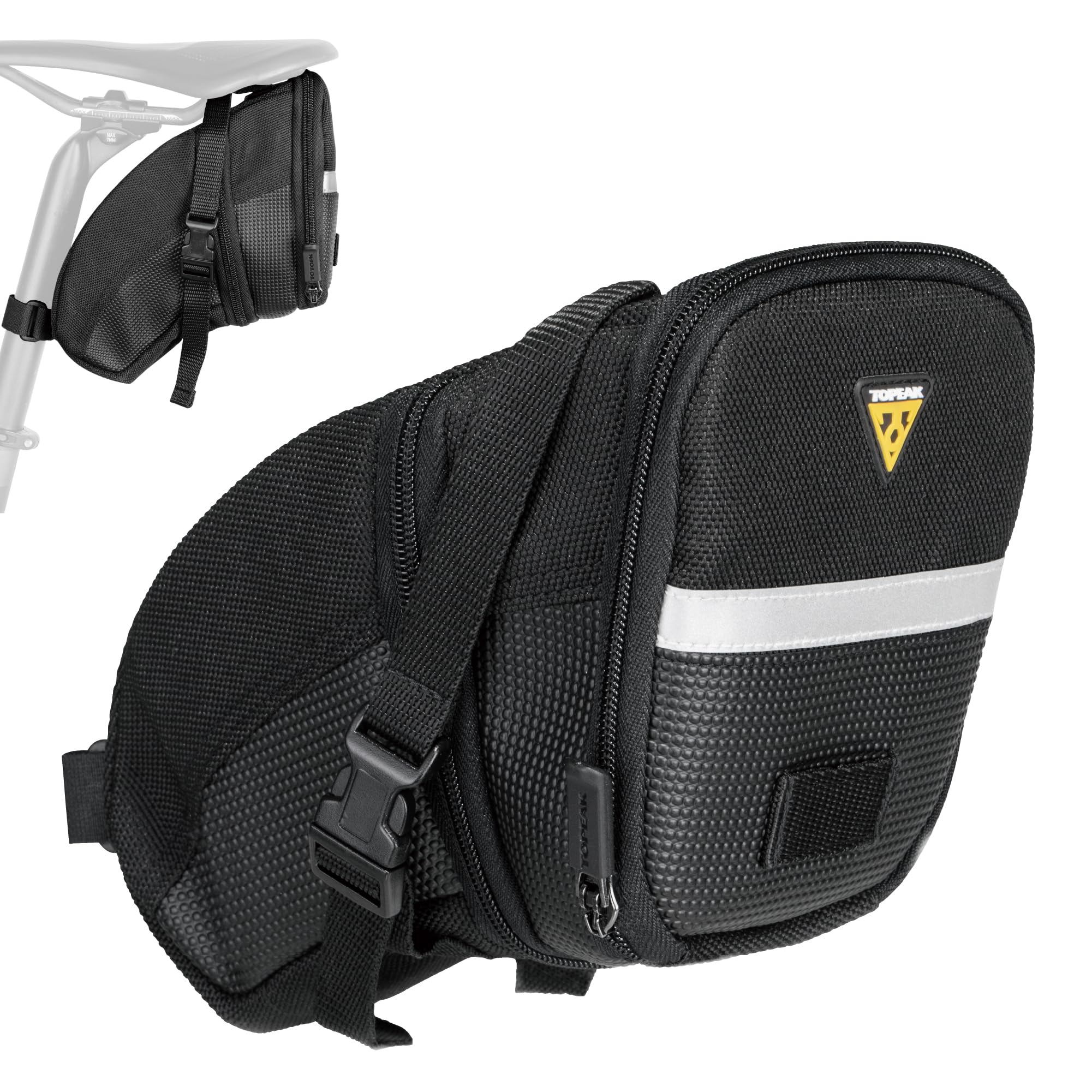 Topeak Unisex Aero Wedge with Straps