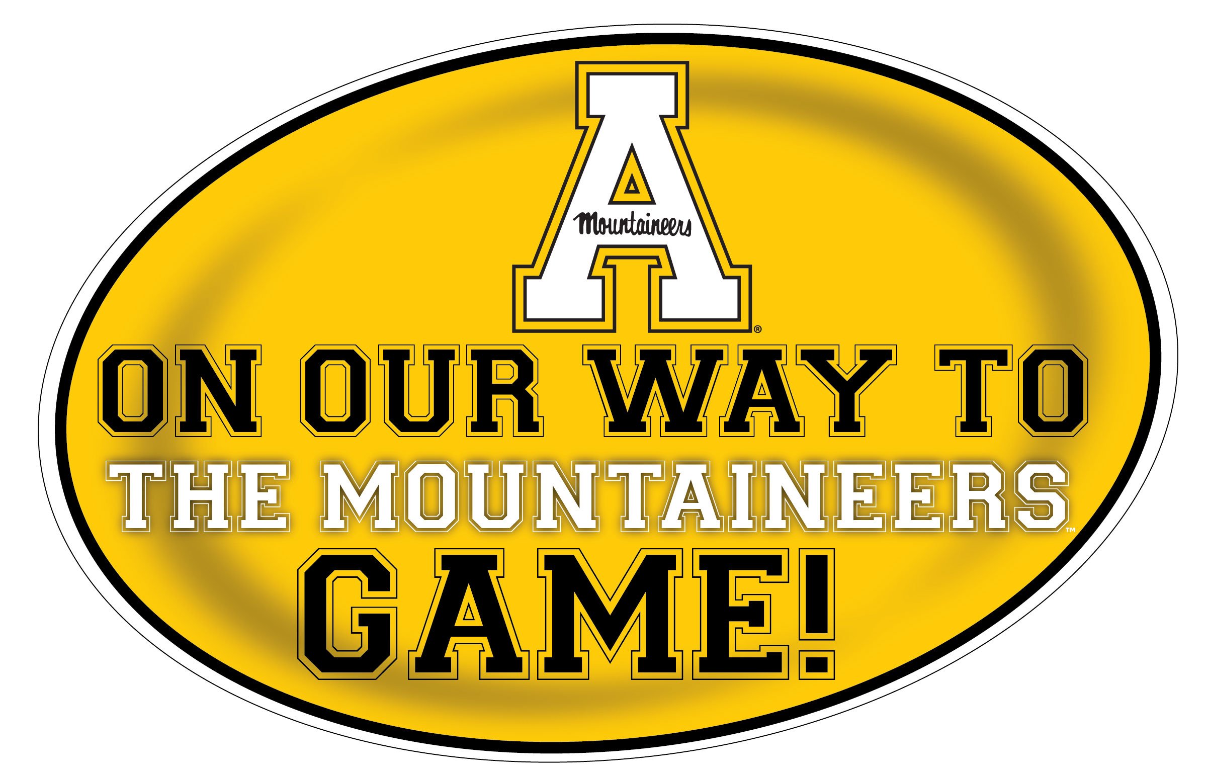 Appalachian State Mountaineers Game Day Magnet 2-Pack Officially Licensed Collegiate Product