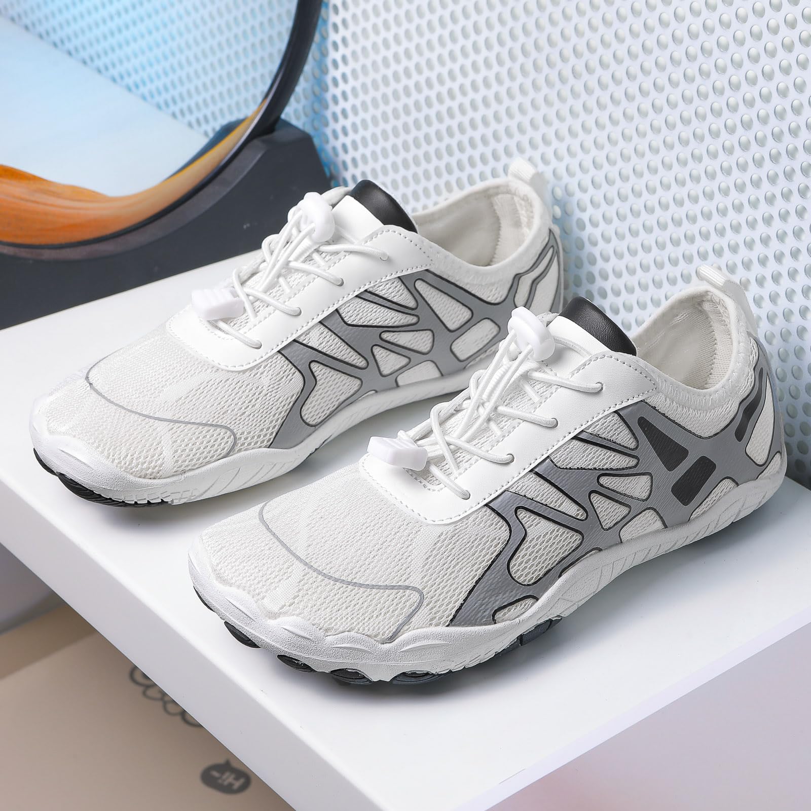 Générique Wasserschuhe für Herren, Unisex, für Flusswanderungen, atmungsaktiv, für Strand, Outdoor-Sport, Schwimmen, Wandern und Bergsteigen