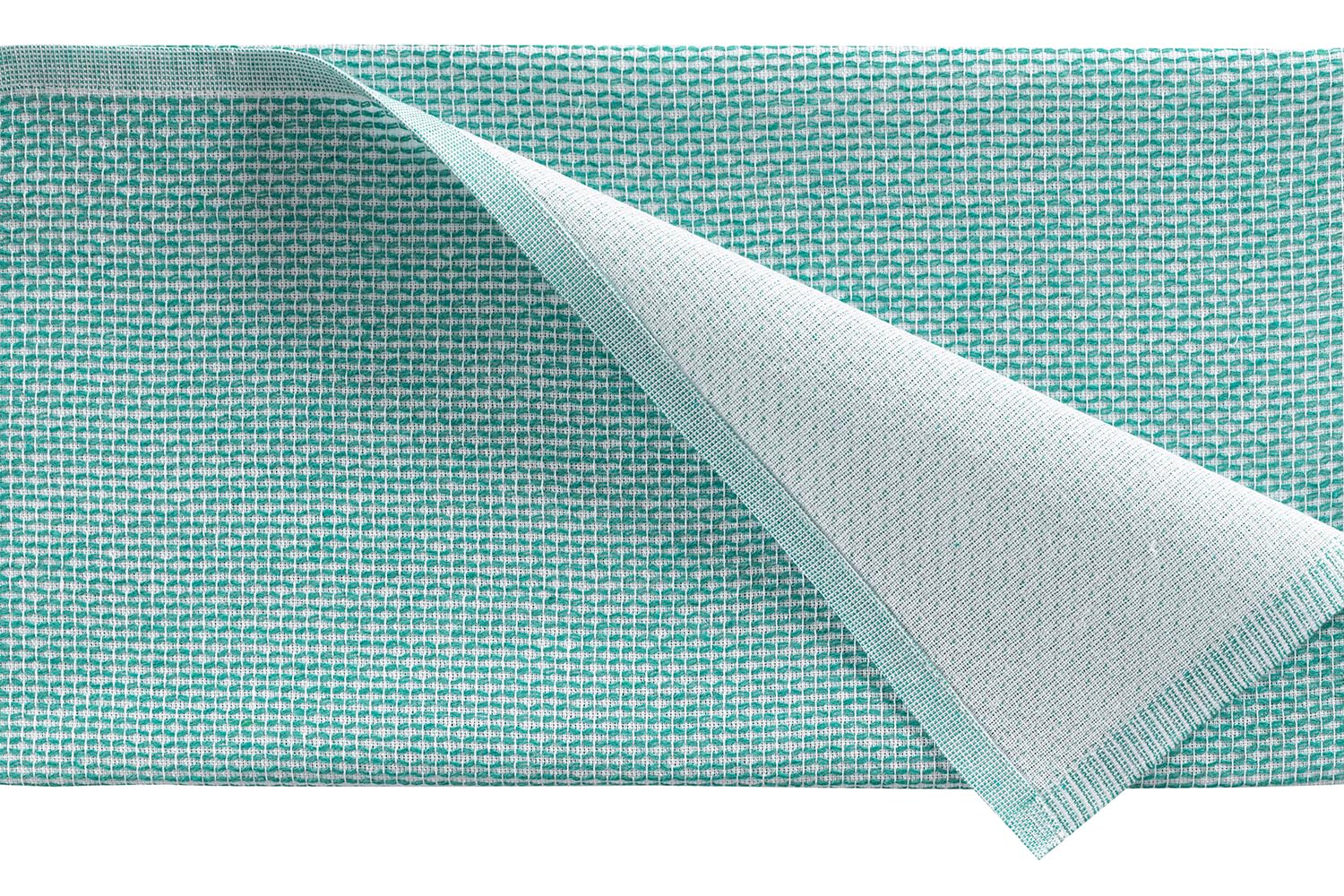 Blue Burgeon Tea Towel Fabric 1 4-40 x 60 cm Green Variety - Pleasant Green Kitchen Towels in Pack of 4 - Image 4