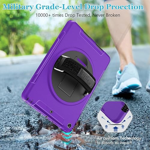 Miniatura 8 de Funda para iPad de 65 generación Miesherk STOCK iPad de 97 pulgadas 20182017 funda protectora de grado militar para iPad Air 2 de 97 pulgadas con