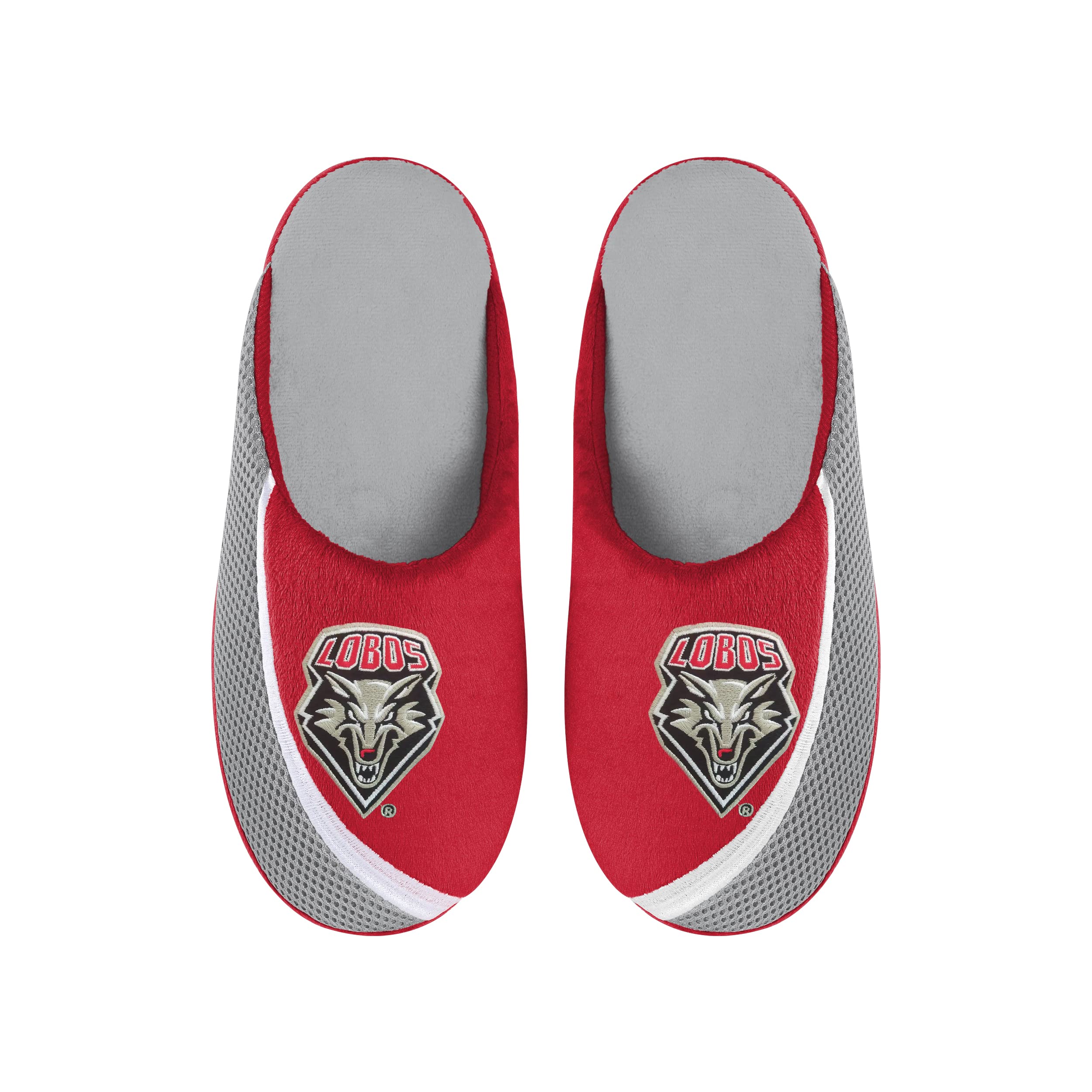 FOCO Men's NCAA 2022 Big Logo Color Edge Slipper