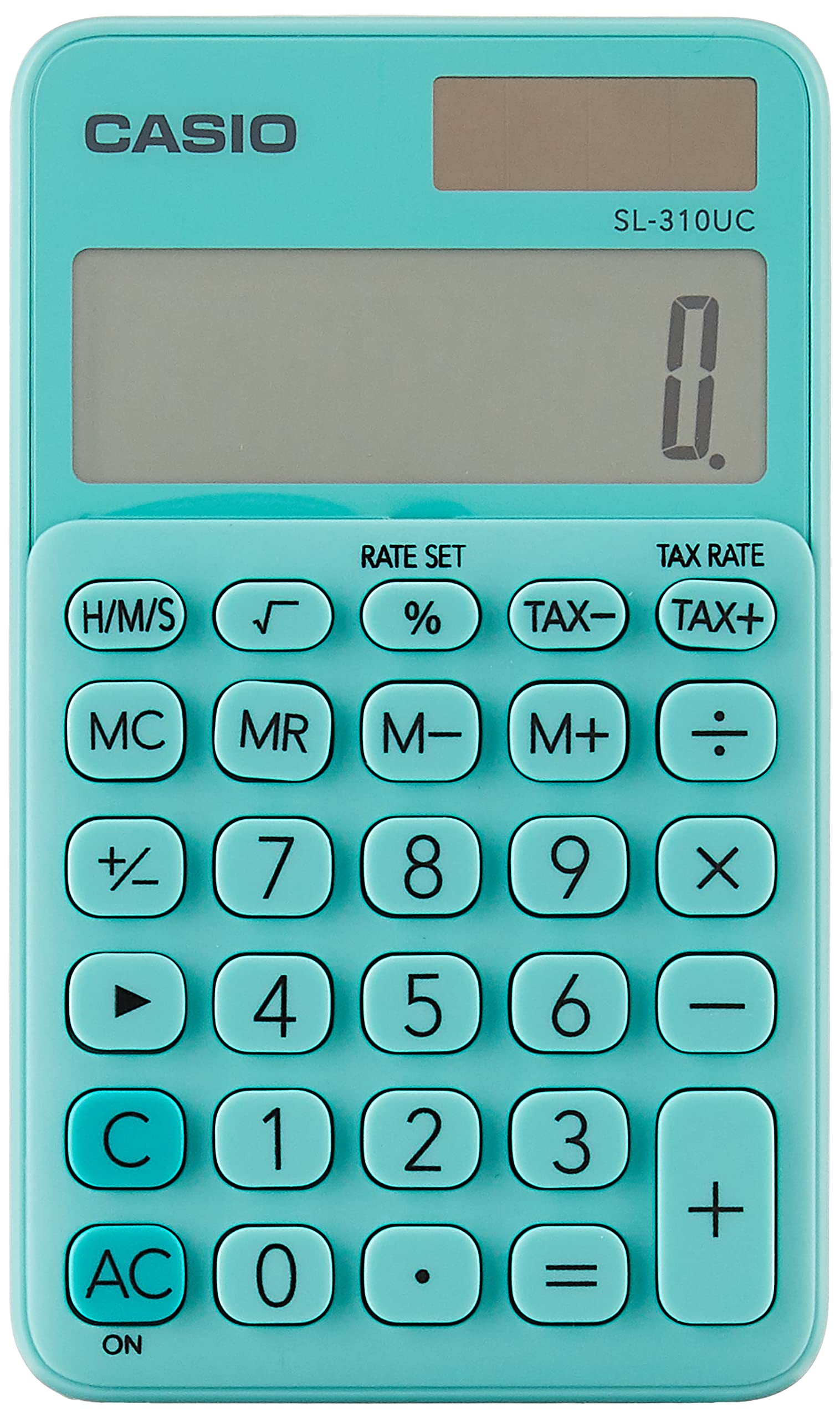 Casio SL-310UC-GN-N-DC Portable Digital Calculator - Green: Buy Online at  Best Price in Egypt - Souq is now Amazon.eg