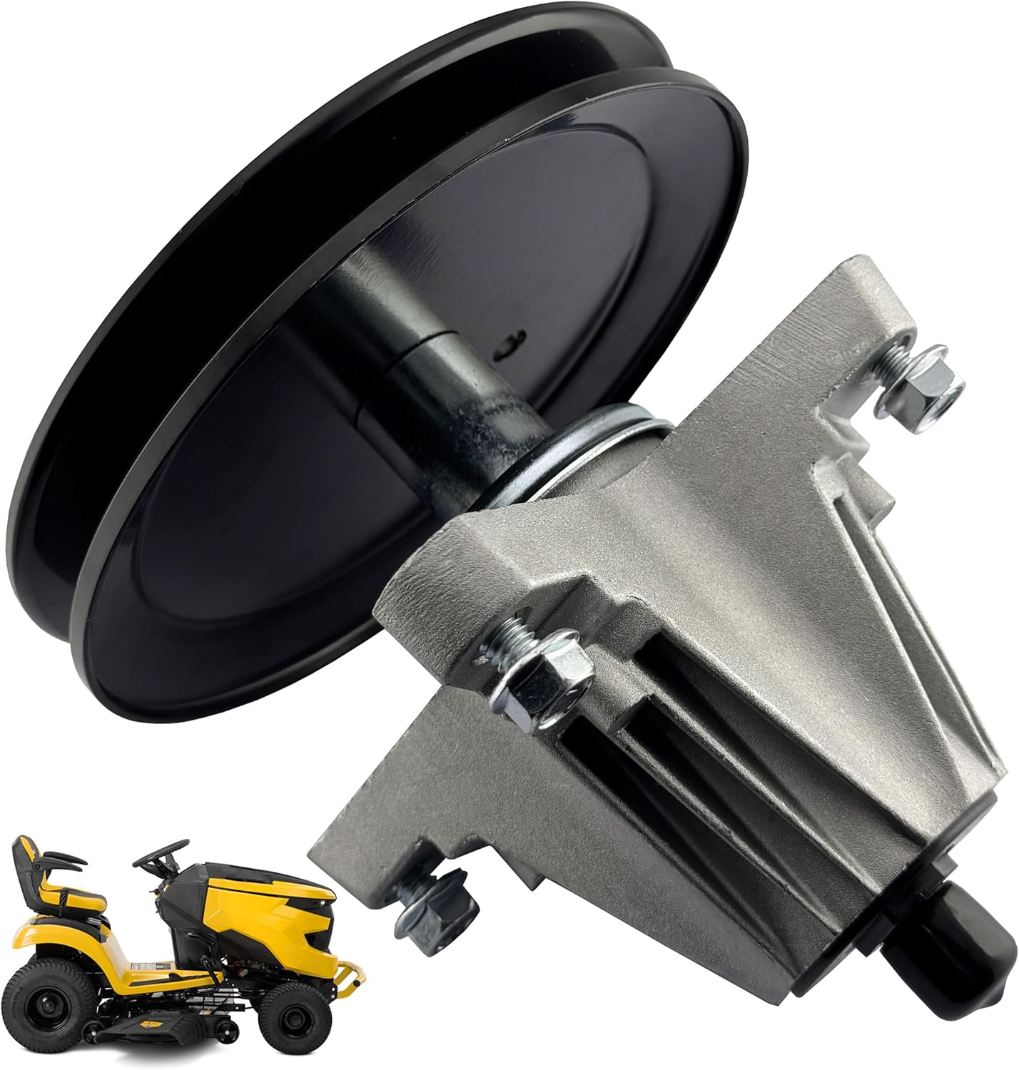 618-09258 46 inch Deck Spindle Assembly Fit for Cub Cadet XT2-LX46 XT1-LT46, MTD Craftsman T1500 T2400, Troy Bilt 46 XP 46I XP Replaces 618P09258