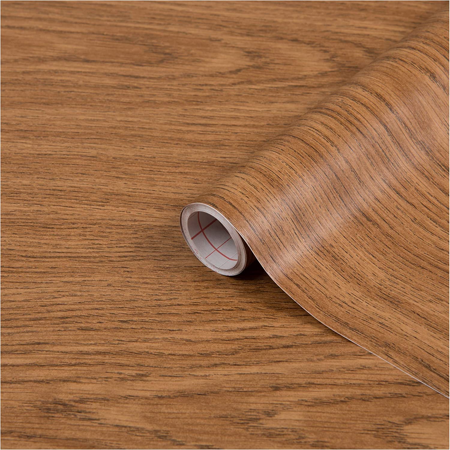 Amazon Brand - Umi Self Adhesive Waterproof Wallpaper PVC Vinyl Decorative Wall Covering Old Furniture Bedroom Hall Living Room 45cmx300cm (Brown Wood) (B0C5RD39KH) Amazon Price History, Amazon Price Tracker