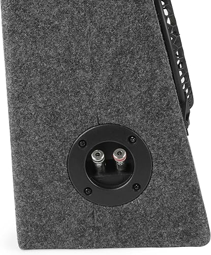 Miniatura 3 de Retro Manufacturing R-TB8 - Caja de camión de rango completo de 8 pulgadas con tweeters de cúpula suave gris y terminales de altavoz de empuje