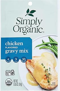 SIMPLY ORGANIC Organic Chicken Gravy Mix, 0.85 OZ