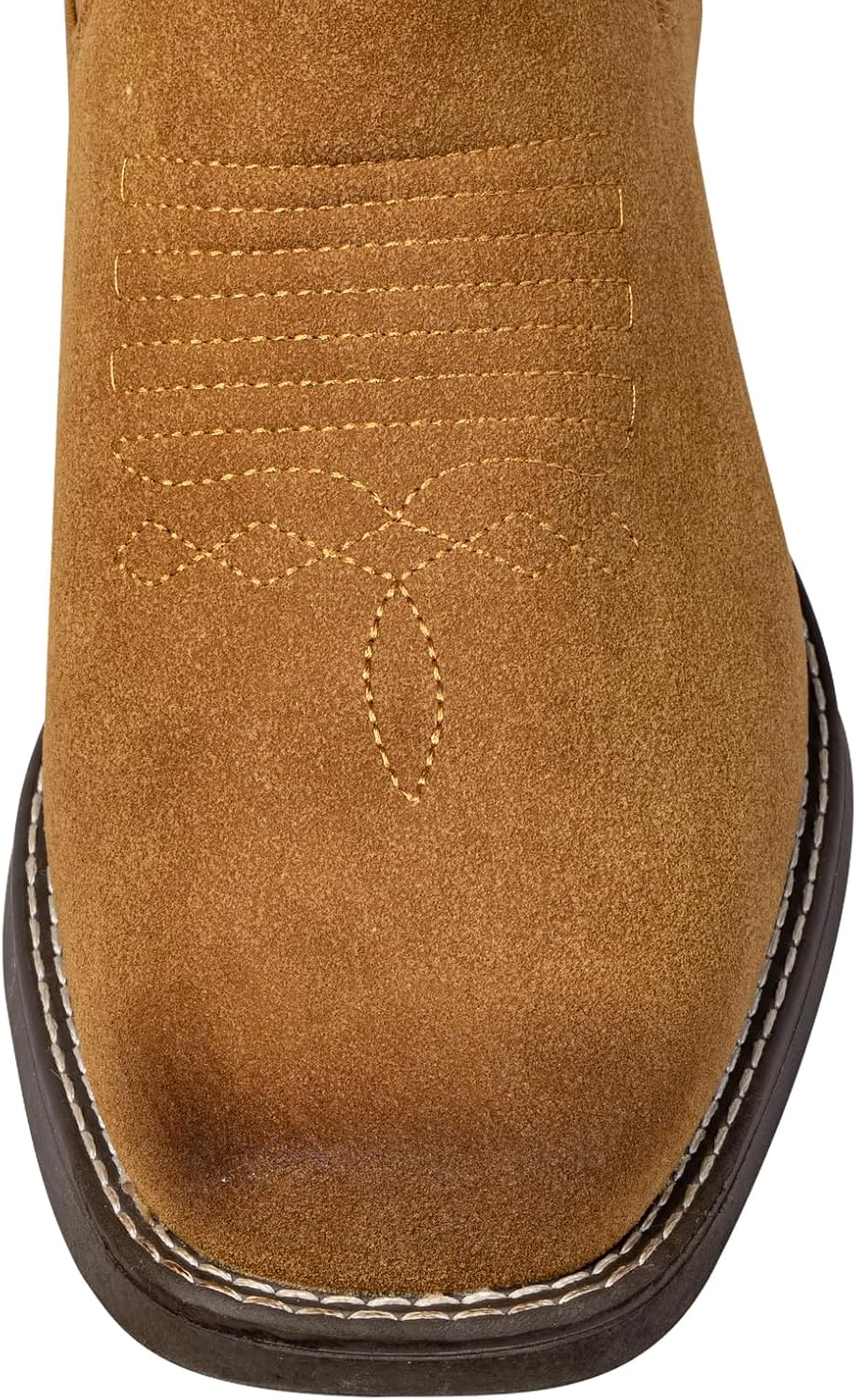 J's.o.l.e Western Cowboy Boots for Men Square Toe Stylish Ankle Chelsea Boots - Image 4