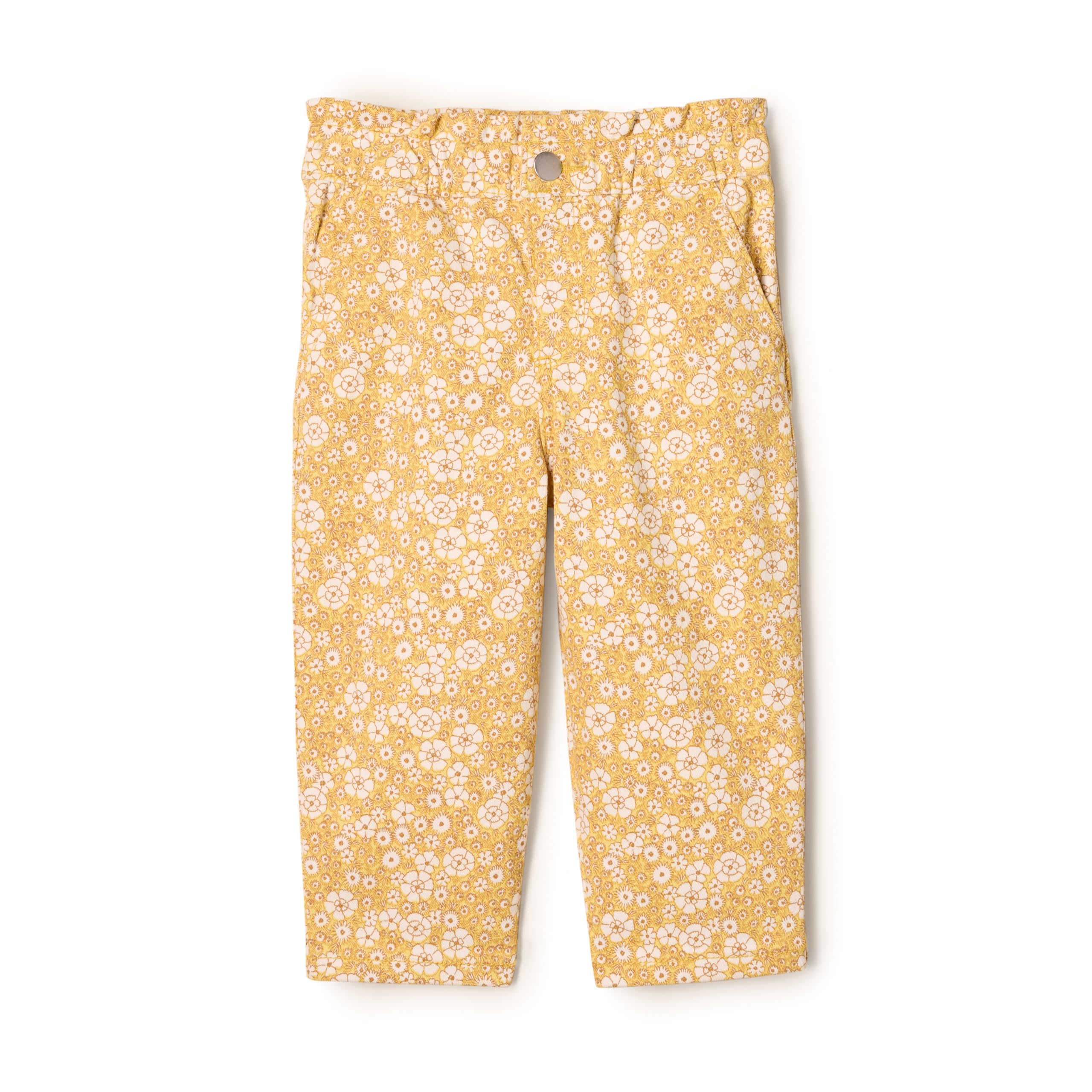 Amazon Essentials Baby - Mädchen Jeans mit Geradem Bein und Rüschen