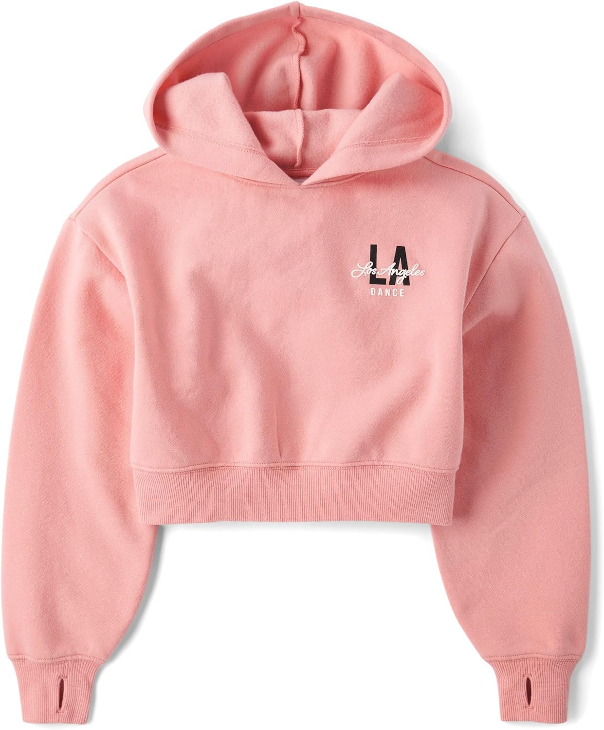 The Children's Place girls Active Long Sleeve Hooded Sweatshirt