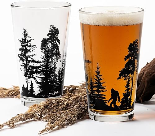 Miniatura 3 de Vasos de Pinta de Black Lantern  Vasos de Cerveza para Entusiastas de la Cerveza Artesanal - Juego de Dos Vasos de 16 oz. - Vasos de Cóctel y Bebida