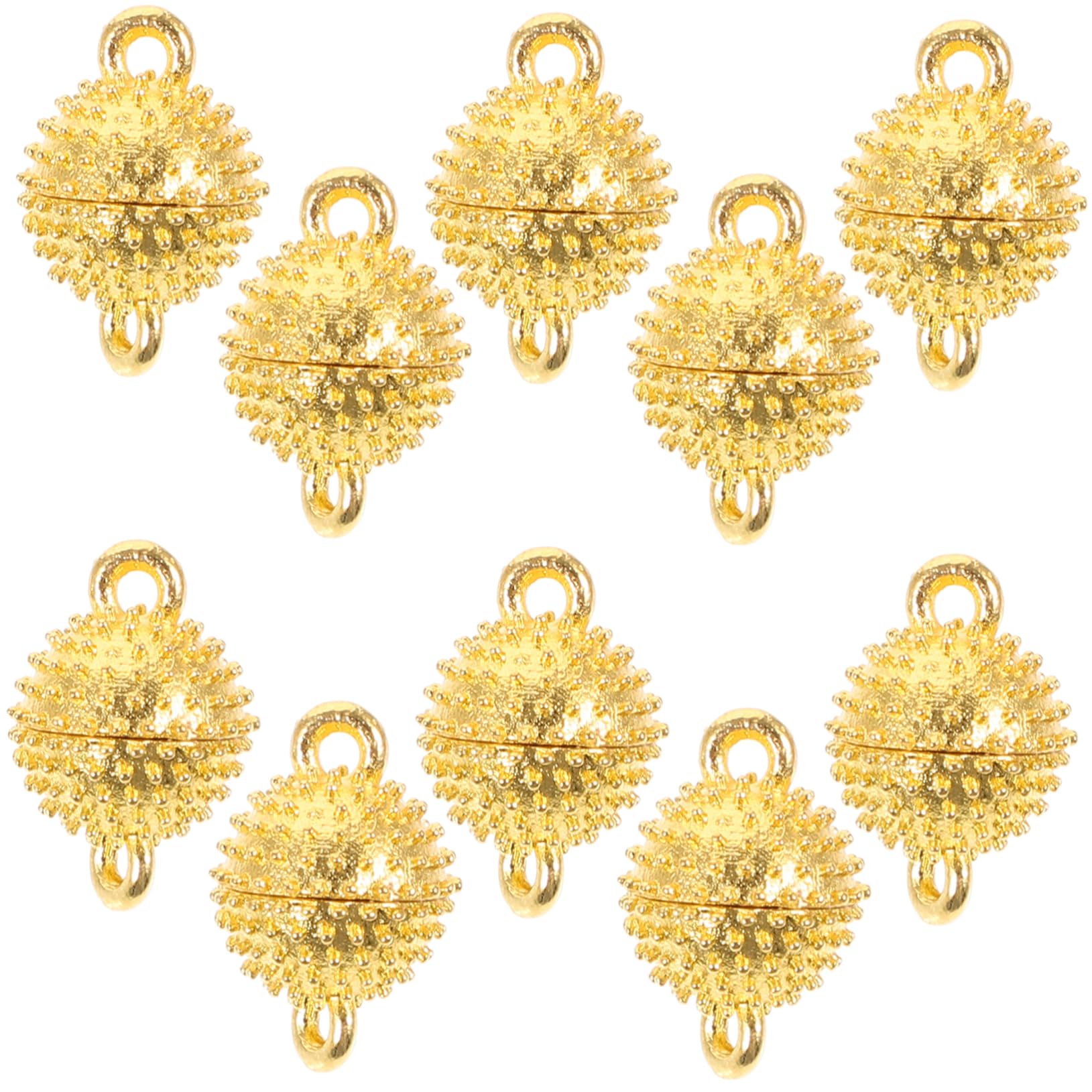Lurrose 80stücke Magnetverschlüsse Für Schmuck Starke Magnetische Kettenverschlüsse Für Halsketten Und Armbänder Einfache Montage Und Elegantes Design Für Schmuckherstellung