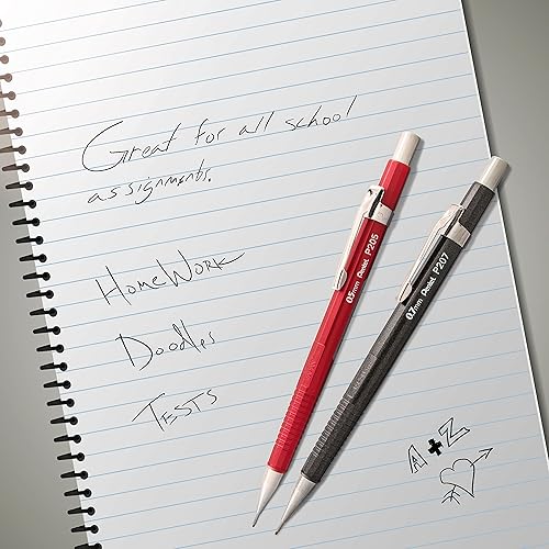 Miniatura 7 de Pentel Sharp - Portaminas (3 unidades de barriles surtidos (1 cada 0.020 in, 0.028 in, 0.035 in)