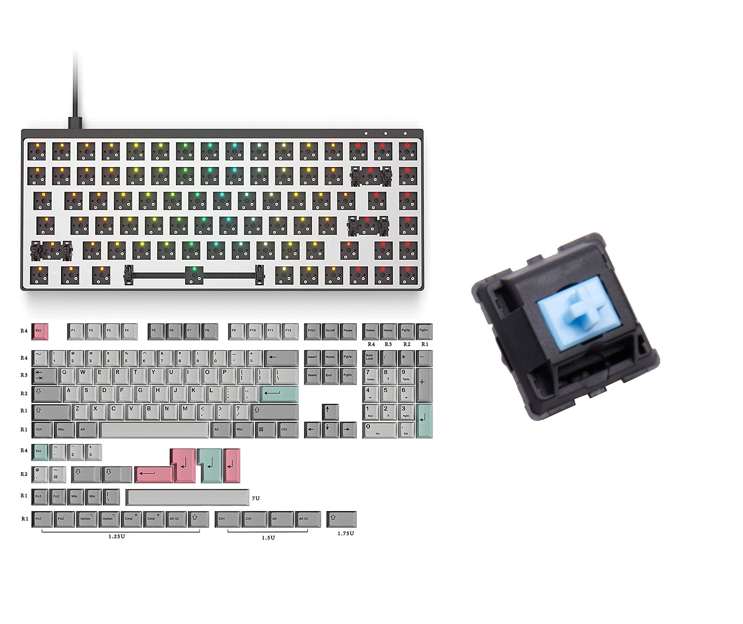 Buy HK Gaming Galaxy 75 Modular Mechanical Keyboard 75 Layout