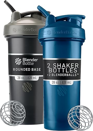 Miniatura 7 de BlenderBottle Classic V2 - Botella mezcladora perfecta para batidos de proteínas y antes del entrenamiento, 28 onzas, los colores pueden variar,