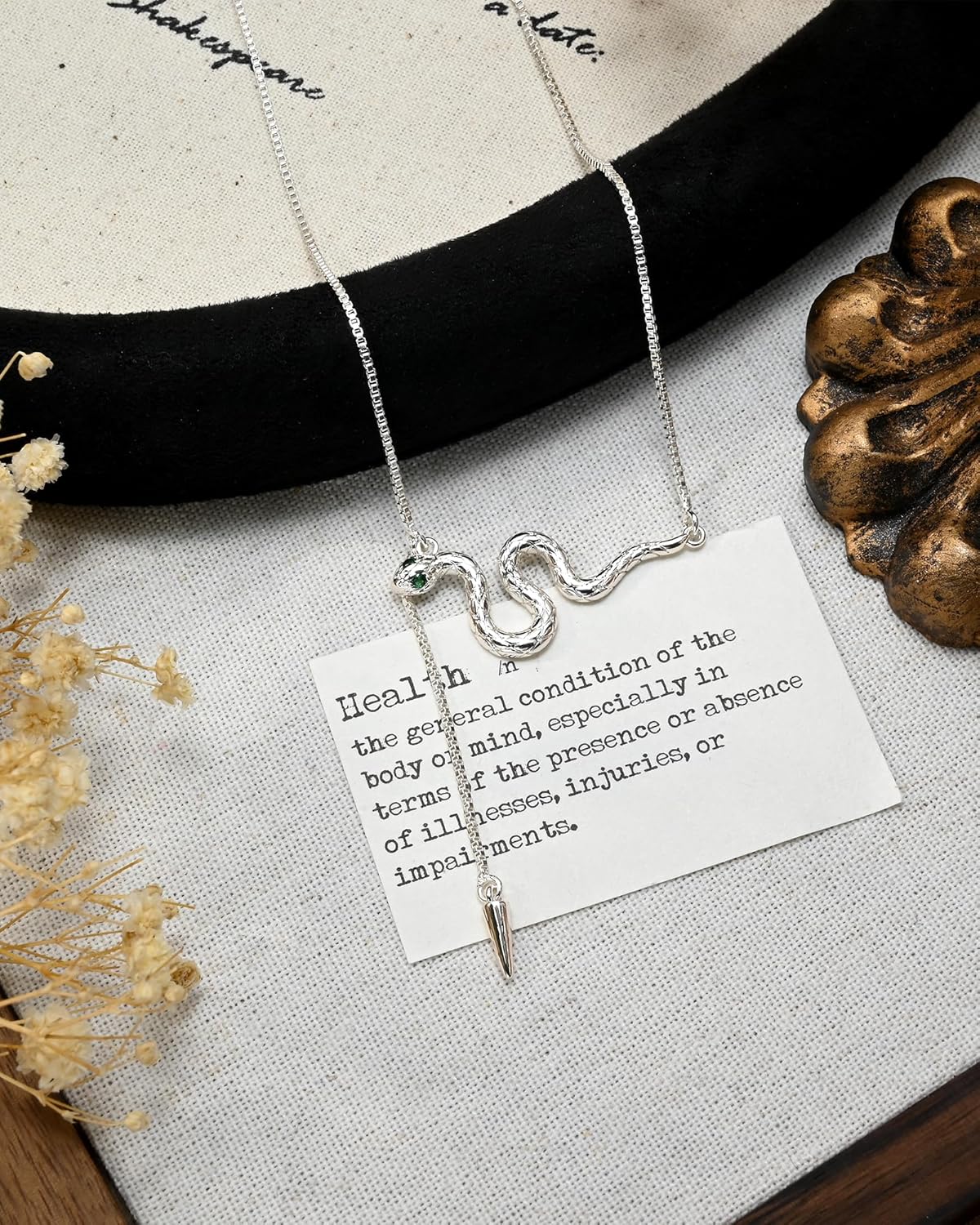 Silver Snake Y Shape Emerald Pendant Adjustable Stackable Chain Charm Cubic Zirconia Thin Necklace for Women - Image 6