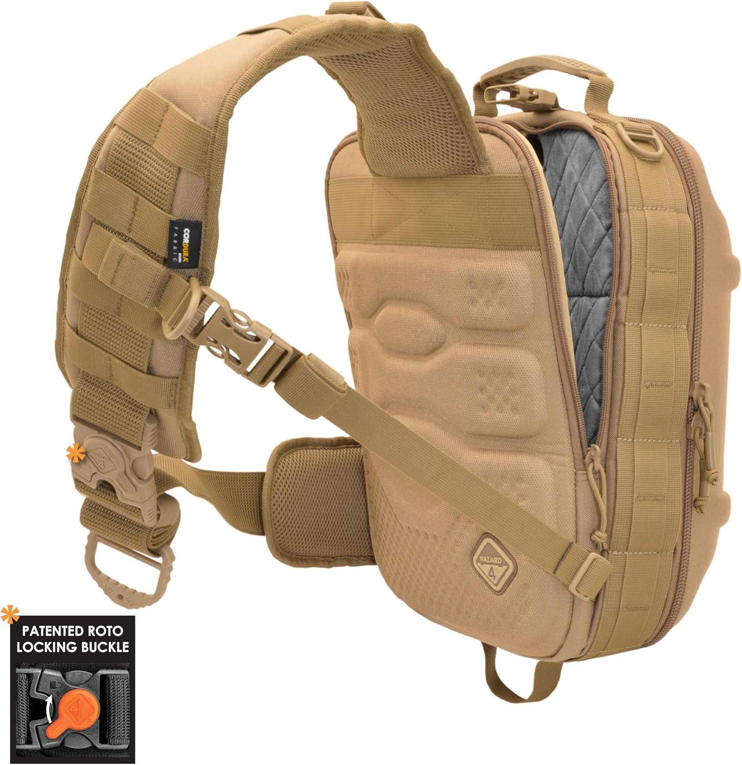 HAZARD 4 Hibachi: Light Shell Sling-Pack - Coyote , One Size