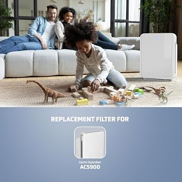Germ Guardian FLT5900 True HEPA Genuine Air Purifier Replacement Filter J for GermGuardian AC5900WCA