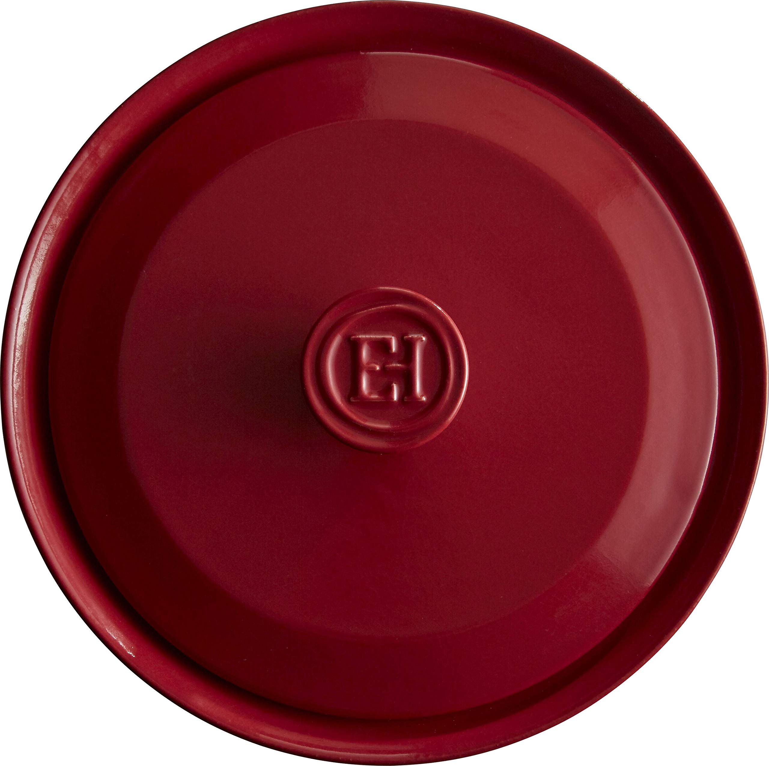 Emile Henry Ceramica Kessel, 4L, Ceramica, Rosso, 22.5 cm cm