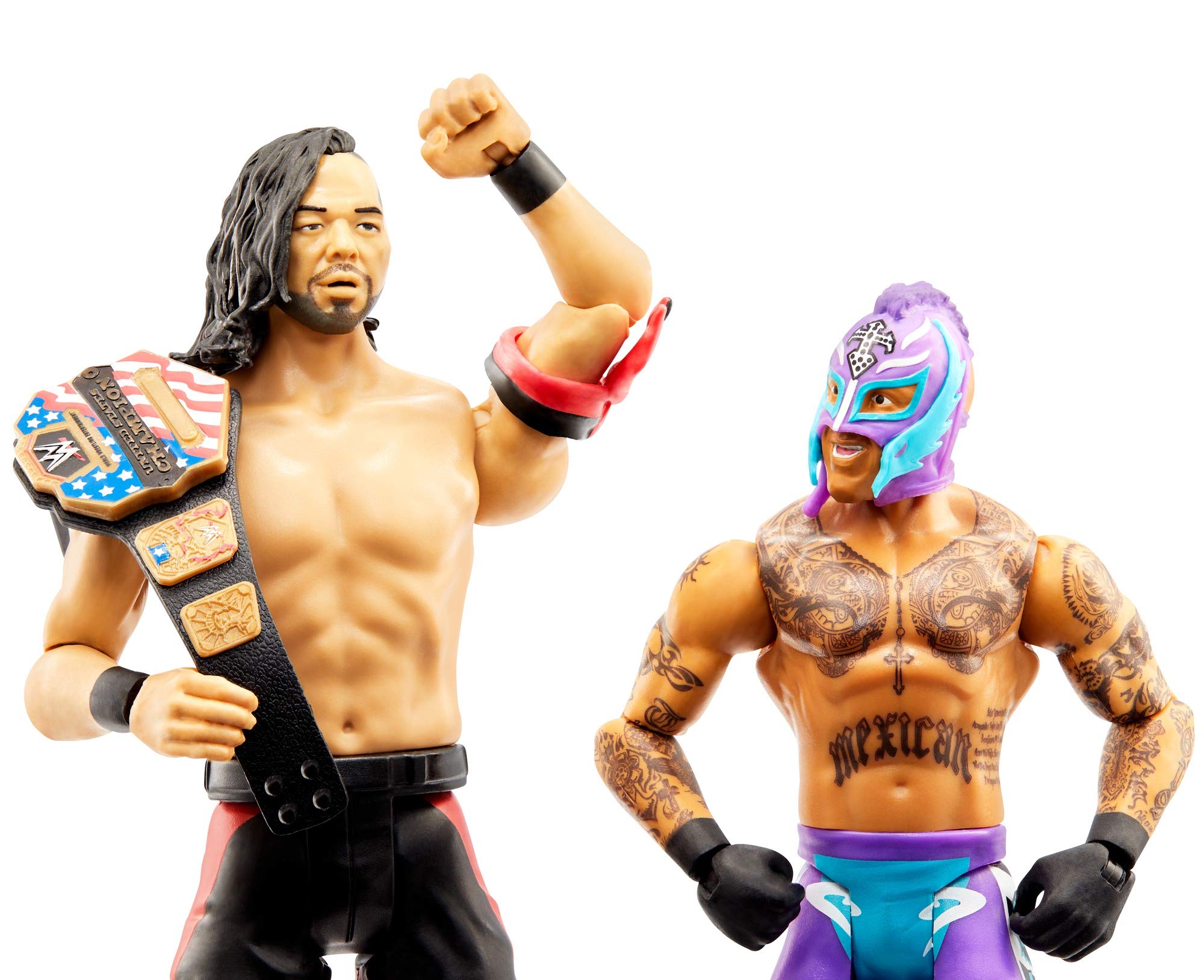 Amazon.com: WWE Rey Mysterio vs Shinsuke Nakamura Battle Pack