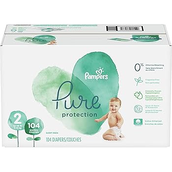 pampers pure size 2