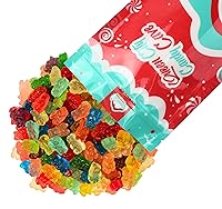 Vista 3 de Assorted Flavored Gourmet Gummy Bear Mix - Mega Mix Fruity Gummy Bears Candy - Delicious Soft Textured Assortment, by Queen City Candy Cave (2 Pound)